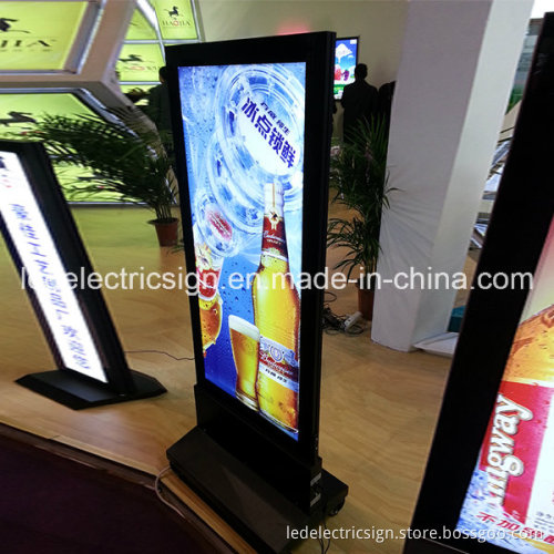 Free Standing Double Side LED Signboard for Hotel Advertising